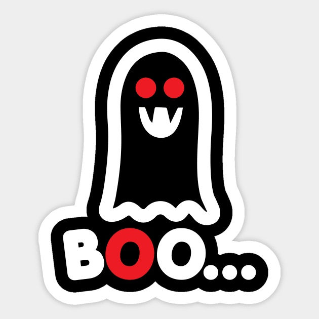 Halloween Boo Ghost of Disapproval - Gift For Halloween Horror Nights Sticker by xoclothes